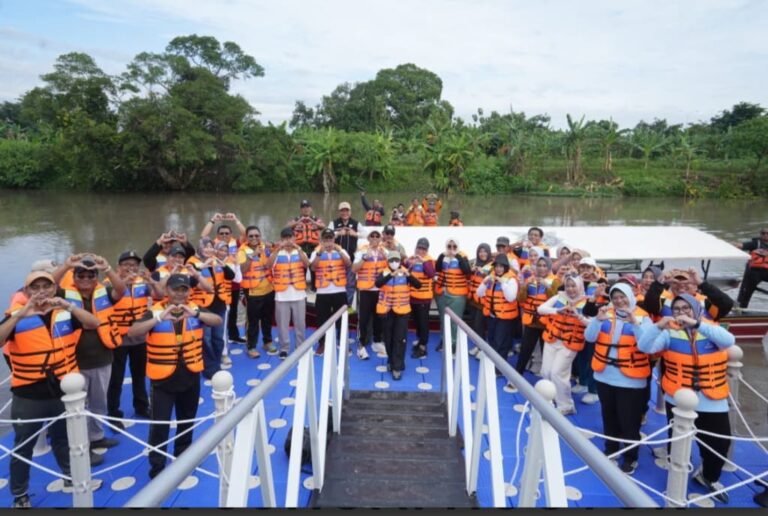 Susur Sungai Ngotok di TBM, Jadi Destinasi Wisata Baru di Kota Mojokerto