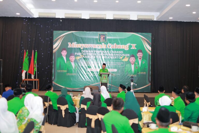 DPC PPP Kab Mojokerto Gelar Muscab H. Abu Rojad Dipercaya Sebagai Ketua Formatur