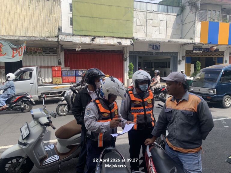 Dishub Kota Mojokerto Perkuat Pengawasan Parkir,Kenyamanan Warga Jadi Prioritas Utama