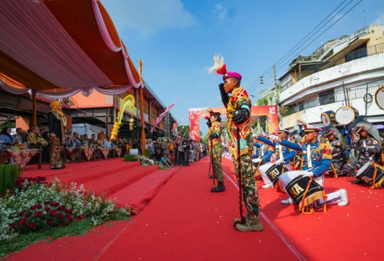 1.080 Peserta Hidupkan Kejayaan Majapahit. Dalam Kirab Budaya Mojo Bangkit
