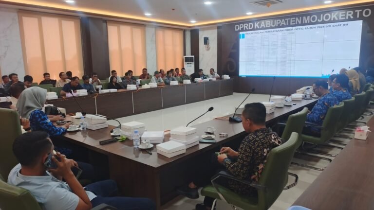 RDP Komisi III DPRD Mojokerto Memanas, Tunggakan Retribusi Rumija Provider Jadi Sorotan
